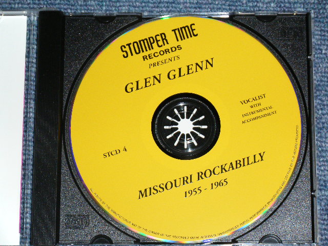 画像: GLEN GLENN - MISSOURI ROCKABILLY 1955-1965 / 1993 SWEDEN Brand New CD 