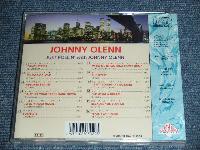 画像: JOHNNY OLENN - JUST ROLLIN' WITH / 1995 ORIGINAL Brand New SEALED CD  