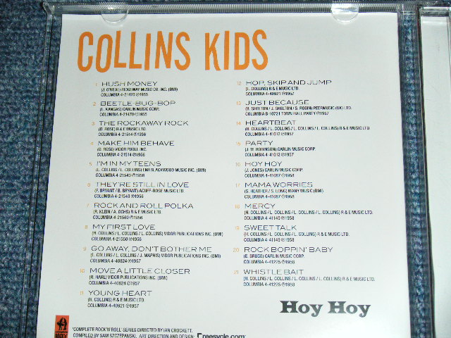 画像: COLLINS KIDS - HOY HOY / 2009 UK ORIGINAL Brand New CD