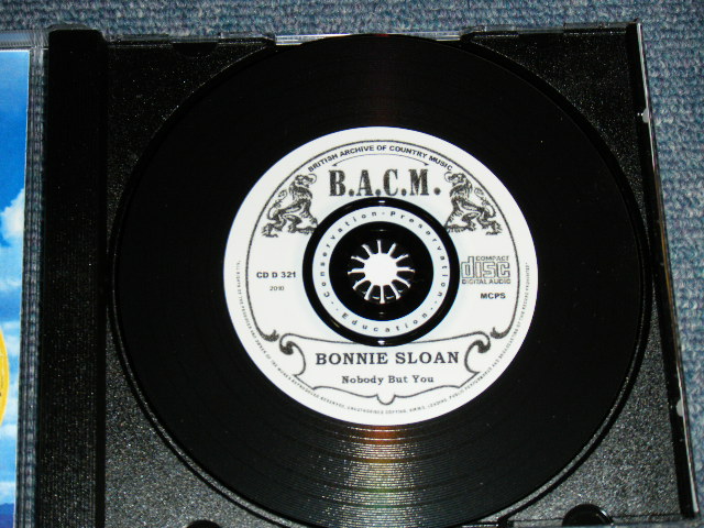 画像: BONNIE SLOAN - NOBODY BUT YOU / EUROPE Brand New CD