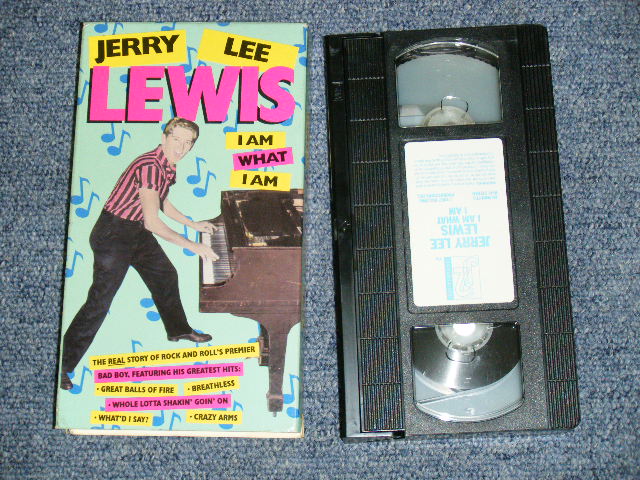 画像1: JERRY LEE LEWIS - I AM WHAT I AM / 1987 US ORIGINAL NTSC system VIDEO