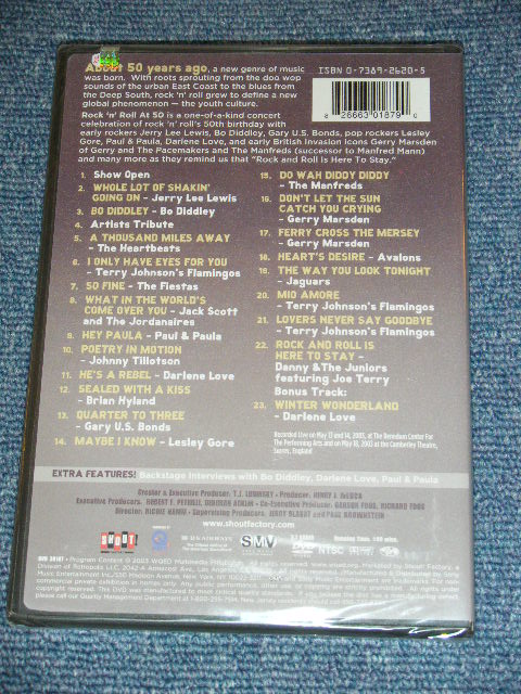 画像: v.a. OMNIBUS - ROCK AND ROLL 50 / 2003 US NTSC System Brand New Sealed DVD