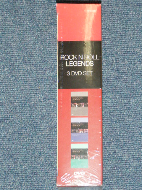 画像: v.a. OMNIBUS - ROCK 'N' ROLL LEGENDS ; / US PAL System Brand New Sealed 3 DVD's BOX SET
