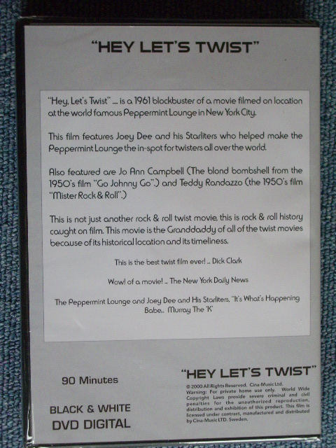 画像: VA / MOVIE - HEY LET'S TWIST / 2000 SWEDEN NEW DVD