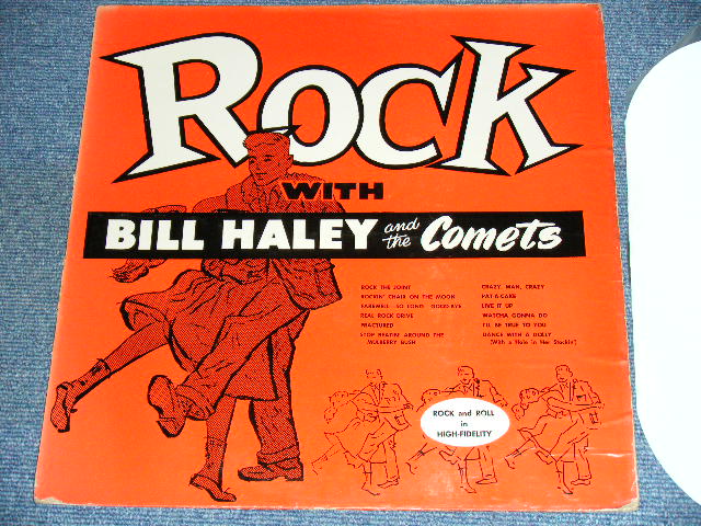 画像1: BILL HALEY and His COMETS - ROCK WITH ( DEBUT Album : Ex-/VG+++ ) / 1957 US 3rd Press MONO LP