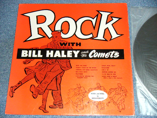 画像1: BILL HALEY and His COMETS - ROCK WITH ( DEBUT Album : Ex+/Ex+ ) / 1957 US 3rd Press MONO LP