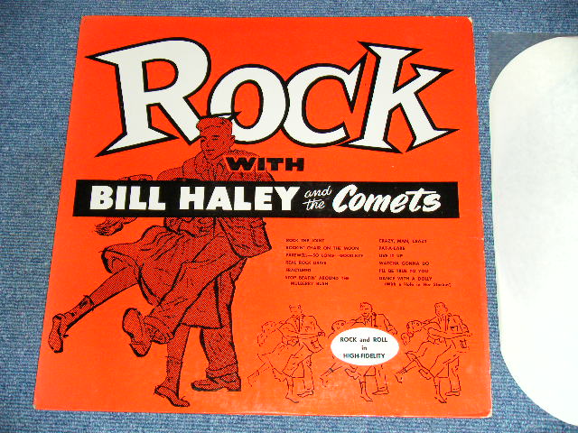 画像1: BILL HALEY and His COMETS - ROCK WITH ( DEBUT Album : Ex+/Ex+++ ) / 1957 US 3rd Press MONO LP