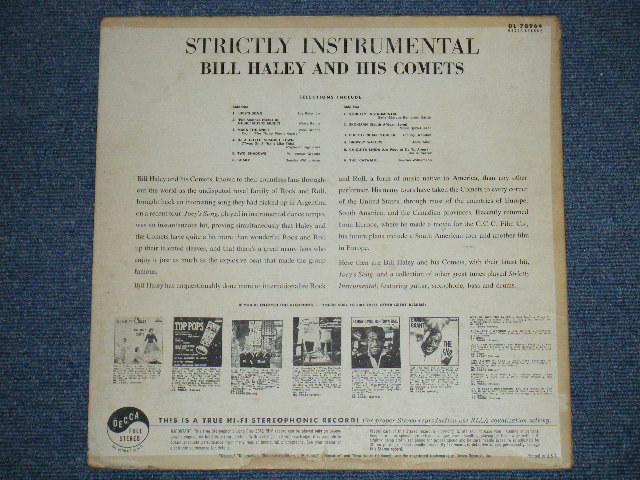 画像: BILL HALEY and His COMETS - STRICTLY INSTRUMENTAL / 1960 US ORIGINAL STEREO LP