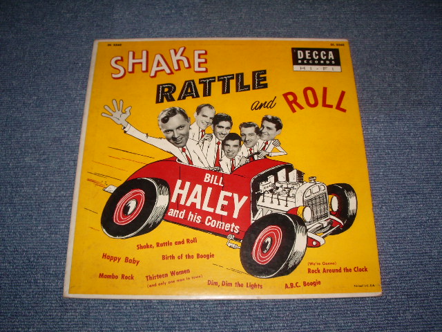 画像1: BILL HALEY and His COMETS - SHAKE RATTLE AND ROLL / 1955 US ORIGINAL 10"LP