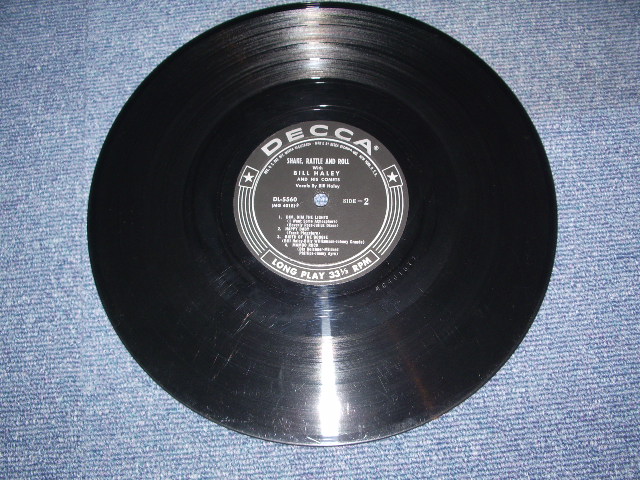 画像: BILL HALEY and His COMETS - SHAKE RATTLE AND ROLL / 1955 US ORIGINAL 10"LP