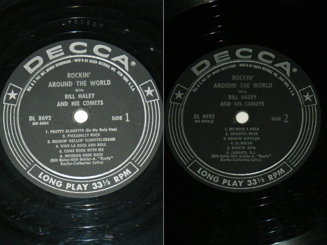 画像: BILL HALEY and His COMETS - ROCKIN' AROUND THE WORLD / 1958 US ORIGINAL MONO LP