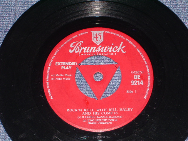 画像: BILL HALEY and his COMETS - ROCK 'N ROLL / 1955 UK ORIGINAL 7" EP With PICTURE SLEEVE