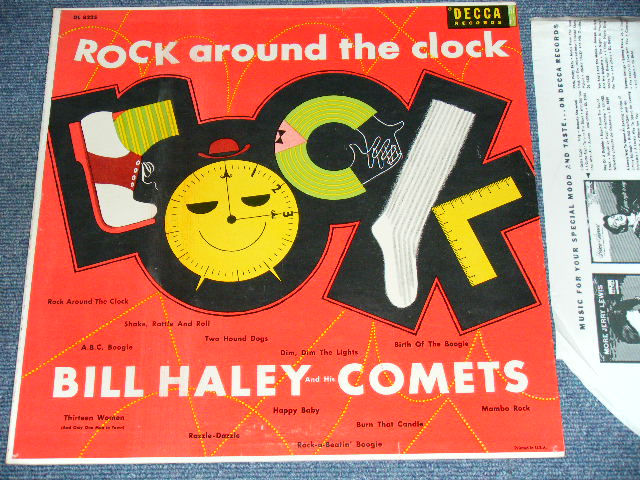 画像1: BILL HALEY and His COMETS - ROCK AROUND THE CLOCK ( Ex+++/MINT- ) / 1956 US ORIGINAL MONO LP