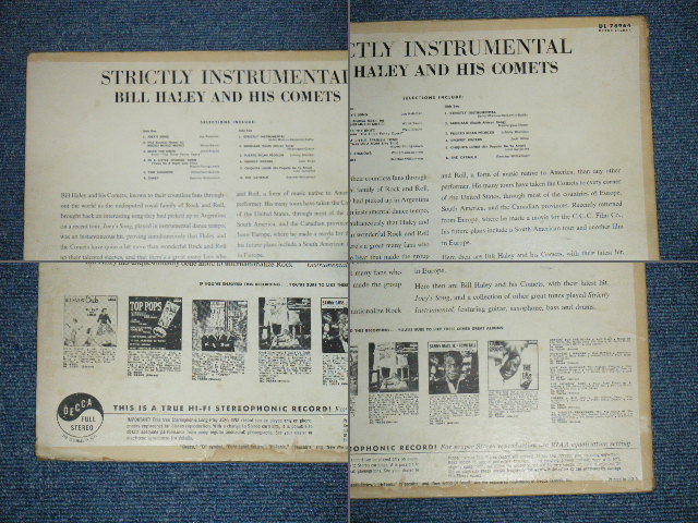 画像: BILL HALEY and His COMETS - STRICTLY INSTRUMENTAL / 1960 US ORIGINAL STEREO LP