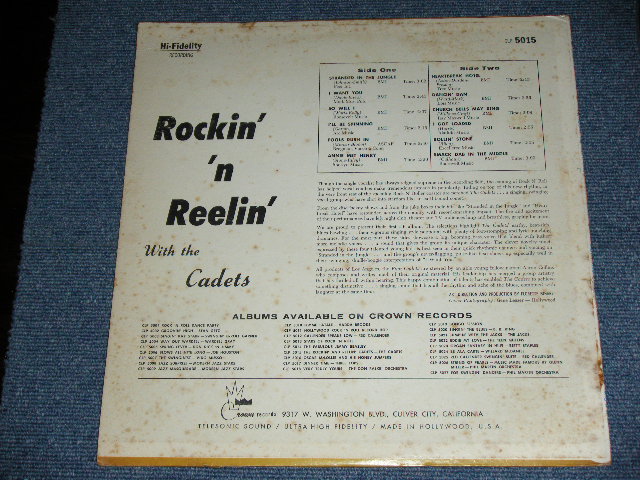 画像: THE CADETS - ROCKIN N' REELIN' ( Ex/Ex++ ) / 1957 US ORIGINAL MONO Used  LP  