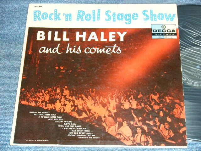 画像1: BILL HALEY and His COMETS - ROCK 'N ROLL STAGE SHOW ( Ex-/Ex ) / 1956 US ORIGINAL MONO LP