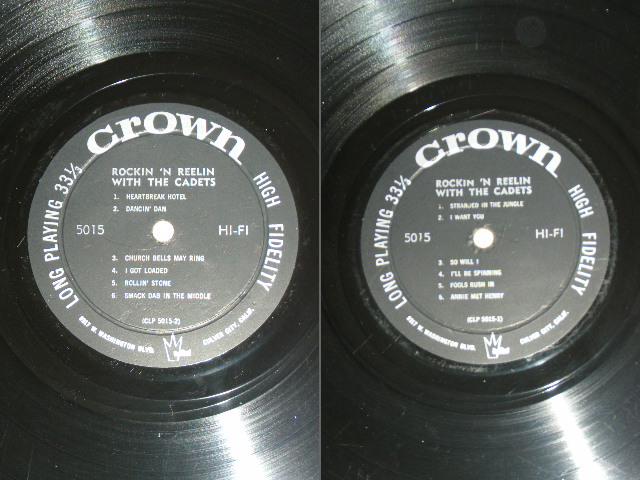 画像: THE CADETS - ROCKIN N' REELIN' ( Ex/Ex++ ) / 1957 US ORIGINAL MONO Used  LP  