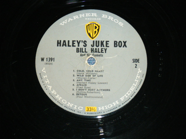 画像: BILL HALEY and His COMETS - HALEY'S JUKE BOX / 1960 US ORIGINAL MONO LP