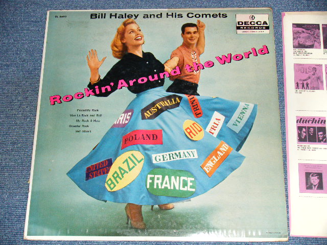 画像1: BILL HALEY and His COMETS - ROCKIN' AROUND THE WORLD / 1958 US ORIGINAL MONO LP