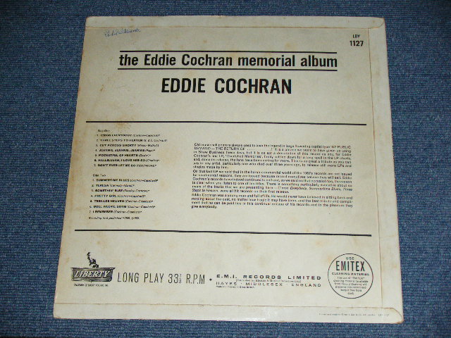 画像: EDDIE COCHRAN - THE EDDIE COCHRAN MEMORIAL ALBUM ( Ex/Ex+ ) / 1963 UK Reissue of LONDON Label MONO LP 
