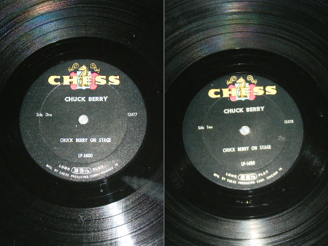 画像: CHUCK BERRY - ON STAGE ( Ex++/Ex++,Ex+++ ) / 1963 US ORIGINAL Used MONO LP 