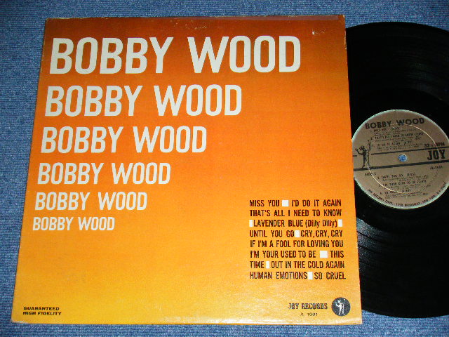 画像1: BOBBY WOOD - BOBBY WOOD / 1964 US ORIGINAL  MONO  Used LP  