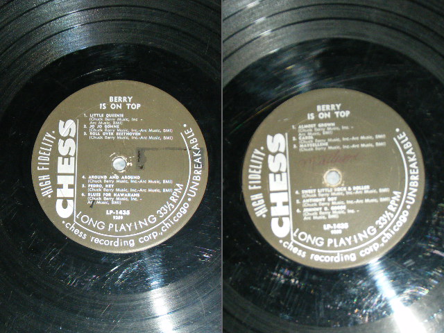 画像: CHUCK BERRY - BERRY IS ON TOP  / 1959 US ORIGINAL Used MONO LP 