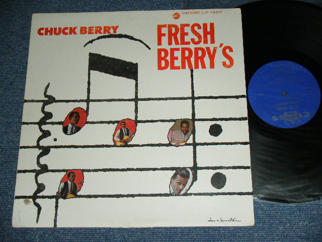画像1: CHUCK BERRY - FRESH BERRY'S ( Ex+/MINT- ) / 1965 US ORIGINAL "BLUE With SILVER Print" Label Used MONO   LP 