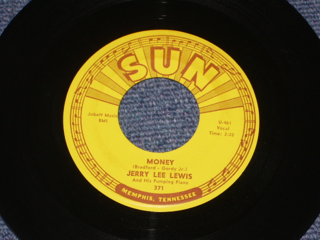 画像1: JERRY LEE LEWIS - MONEY / 1961 US ORIGINAL 7" Single