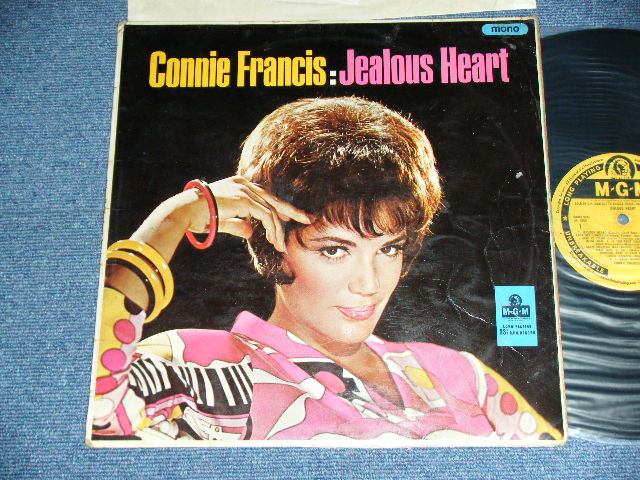 画像1: CONNIE FRANCIS - JEALOUS HEART  / 1966 UK ORIGINAL MONO Used LP 