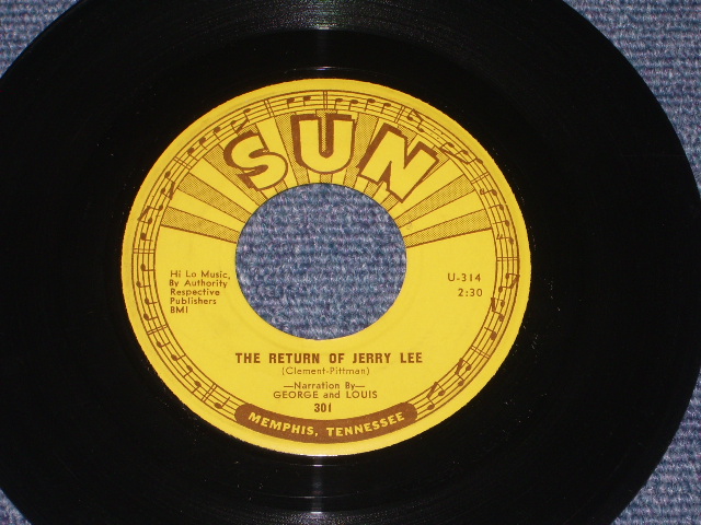 画像: JERRY LEE LEWIS - LEWIS BOOGIE / 1958 US ORIGINAL 7" Single