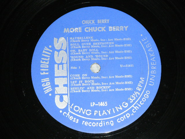 画像: CHUCK BERRY -  CHUCK BERRY TWIST ( Ex/Ex+++)  / 1962 US ORIGINAL "BLUE With SILVER Print" Label Used MONO   LP 