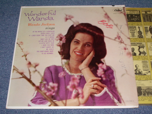 画像1: WANDA JACKSON - WONDERFUL WANDA / 19652 US ORIGINAL MONO LP
