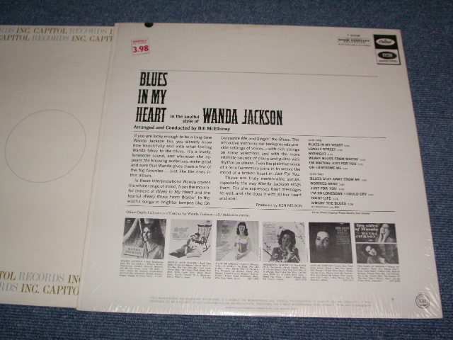 画像: WANDA JACKSON -BLUES IN MY HEART/ 1964 US ORIGINAL MONO LP