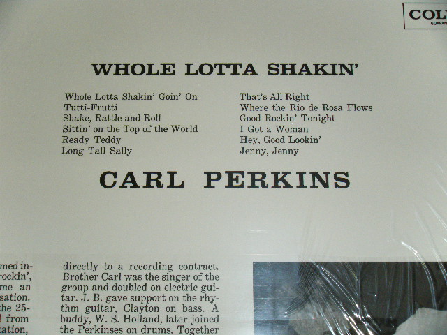 画像: CARL PERKINS - WHOLE LOTTA SHAKIN' / US REISSUE Sealed LP