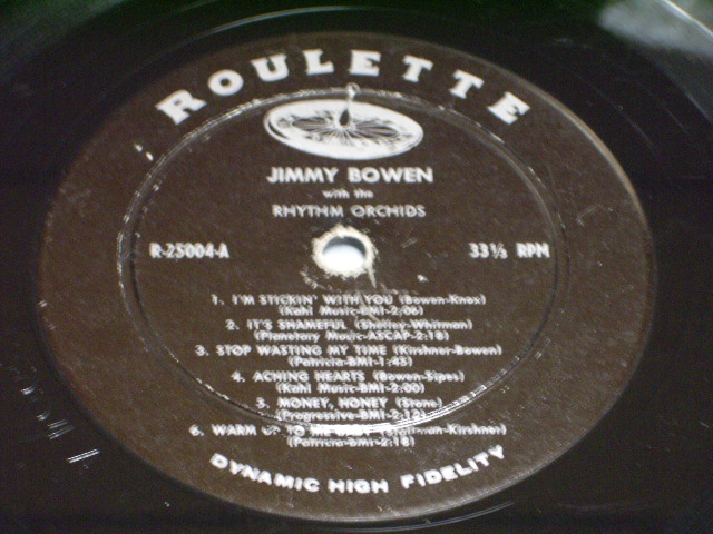 画像: JIMMY BOWEN - JIMMY BOWEN (1st DEBUT ALBUM ) / 1957 US ORIGINAL Mono LP