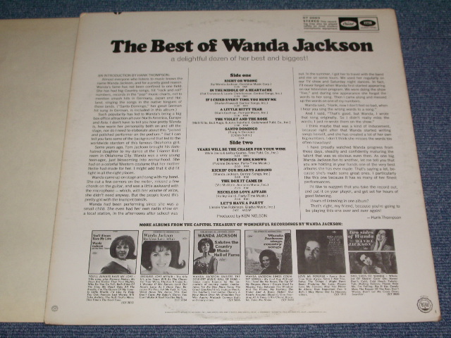 画像: WANDA JACKSON -THE BEST OF/ 1967 US ORIGINAL STEREO LP