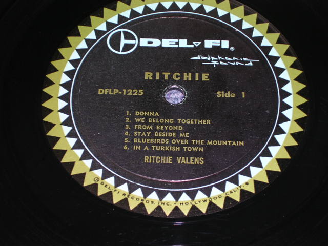 画像: RITCHIE VALENS - MEMORIAL ALBUM A COLLECTION OF HIS GREATEST HITS ( BLACK COVER ) / 1963 US ORIGINAL mono LP