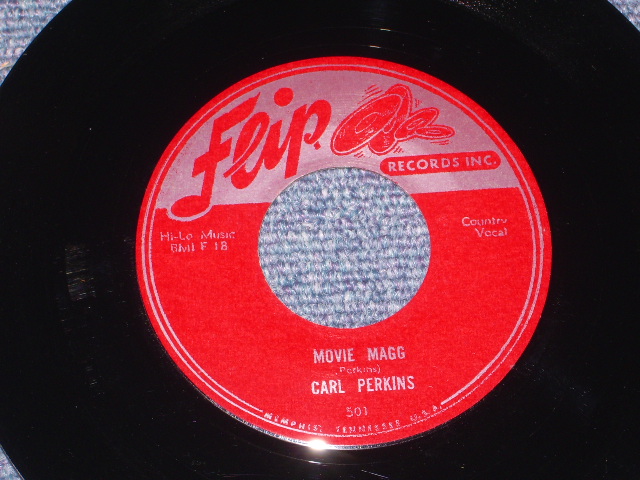 画像1: CARL PERKINS - MOVIE MAGG / 1955 US ORIGINAL 7" Single