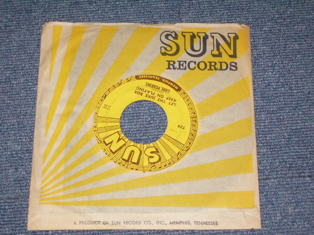 画像: CARL PERKINS - GONE, GONE, GONE / 1955 US ORIGINAL 7" Single With COMPANY SLEEVE 