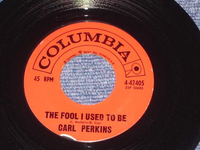 画像: CARL PERKINS - HOLLYWOOD CITY / 1962 US ORIGINAL 7"Single