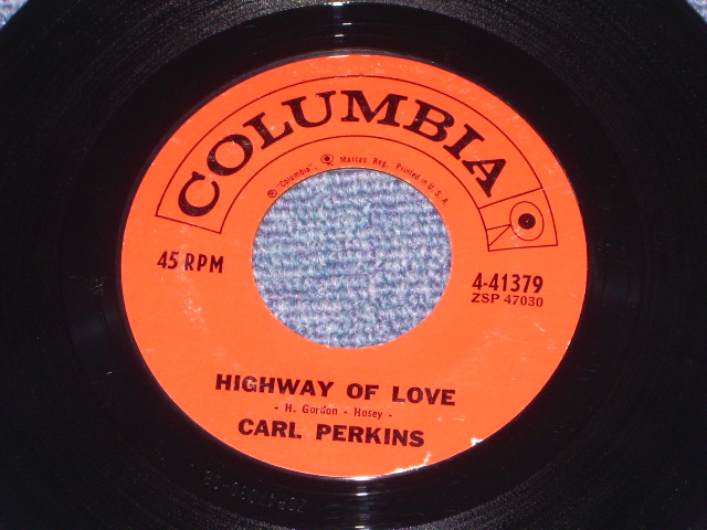 画像: CARL PERKINS - POINTED TOE SHOES / 1959 US ORIGINAL 7"Single