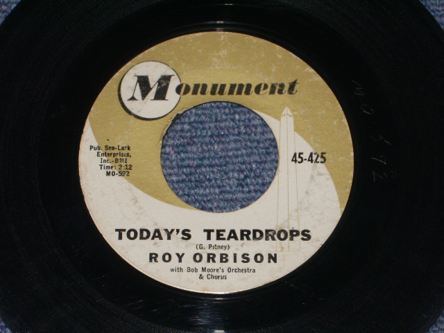 画像: ROY ORBISON - BLUE ANGEL / 1960 US ORIGINAL 7" Single