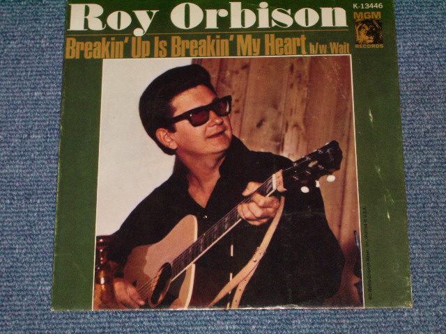 画像1: ROY ORBISON - BREAKIN' UP IS BREAKIN' MY HEART / 1966 US ORIGINAL 7" Single With PICTURE SLEEVE