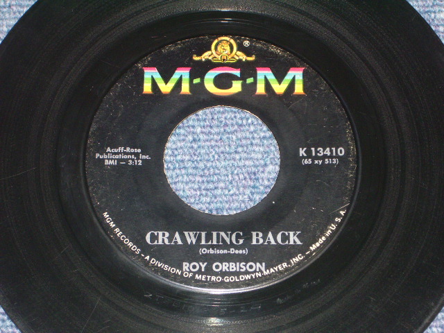 画像: ROY ORBISON - CRAWLING BACK / 1965 US ORIGINAL 7" Single