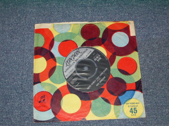 画像: ROY ORBISON - ONLY THE LONELY / 1960 UK ORIGINAL 7" Single