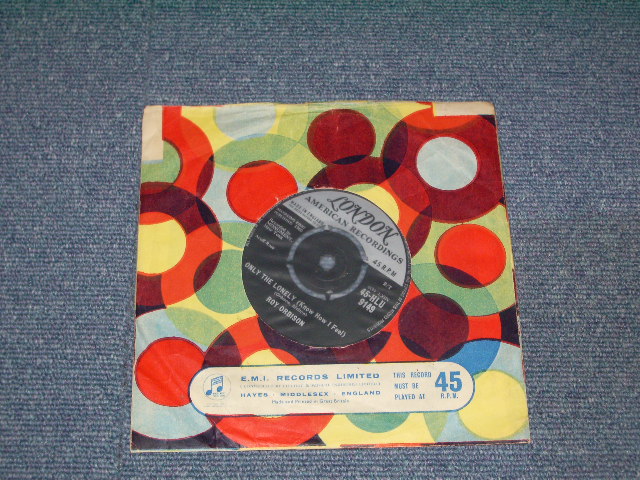 画像: ROY ORBISON - ONLY THE LONELY / 1960 UK ORIGINAL 7" Single