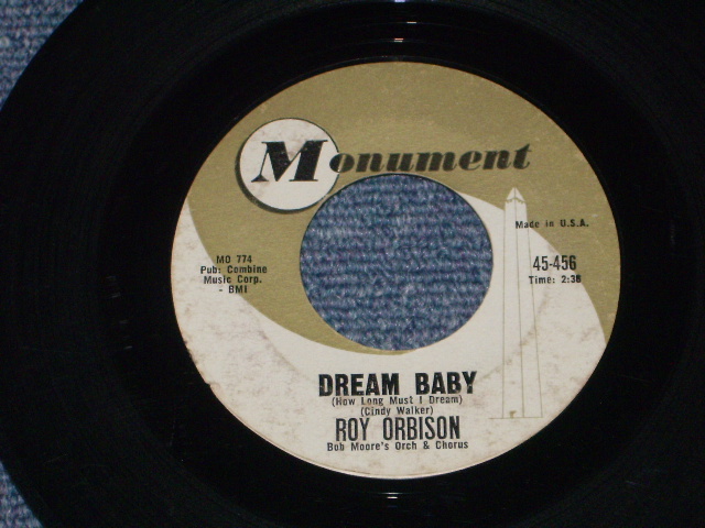 画像1: ROY ORBISON - DREAM BABY ( VG++/VG++ ) / 1962 US ORIGINAL 7" Single