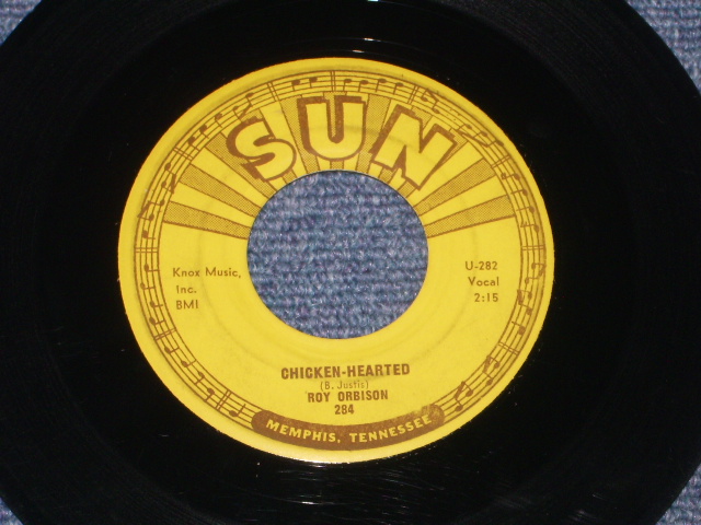画像1: ROY ORBISON - CHIKEN-HEARTED / 1958 US ORIGINAL 7" Single With COMPANY SLEEVE