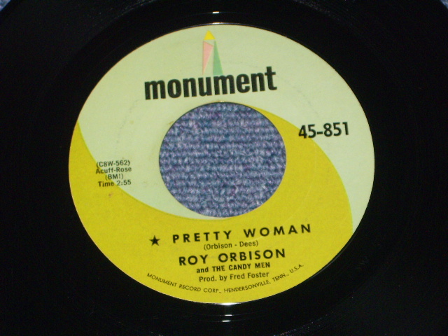 画像1: ROY ORBISON - PRETTY WOMAN ( 1st PRESS TITLE CREDIT ) / 1964 US ORIGINAL 7" Single